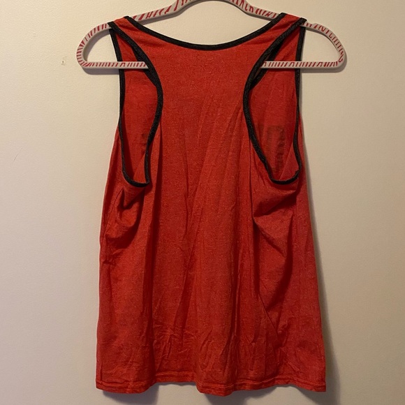 NHL Ottawa Senators Women’s Red Tank Top with Logo - Picture 3 of 3